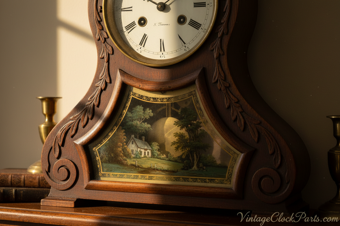Removing Paint Spatters from Adamantine Clock Cases