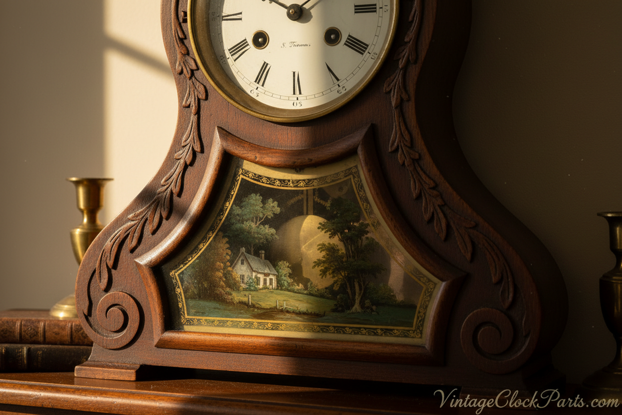 Removing Paint Spatters from Adamantine Clock Cases