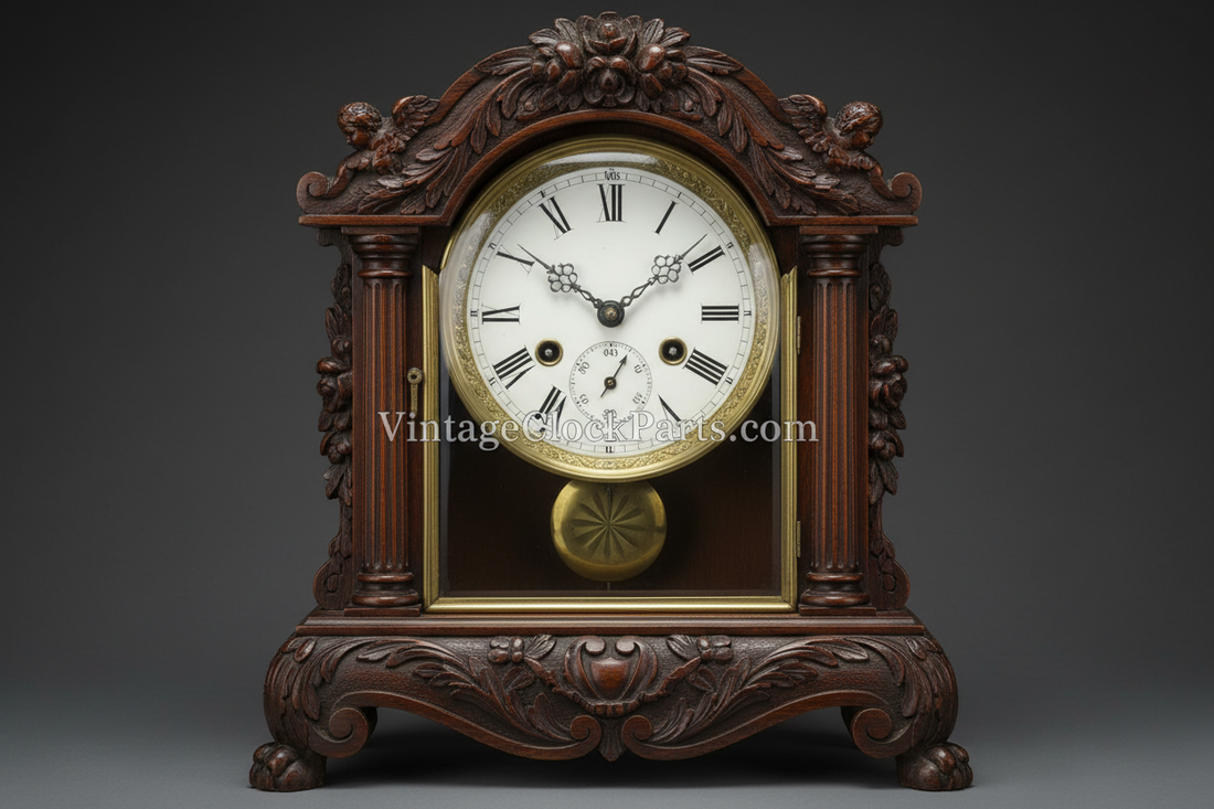 Crutch and Pendulum Leader Problems: Beat Setting, Supplementary Arc, and Pallet Pin Wear in Ansonia Mantel Clocks