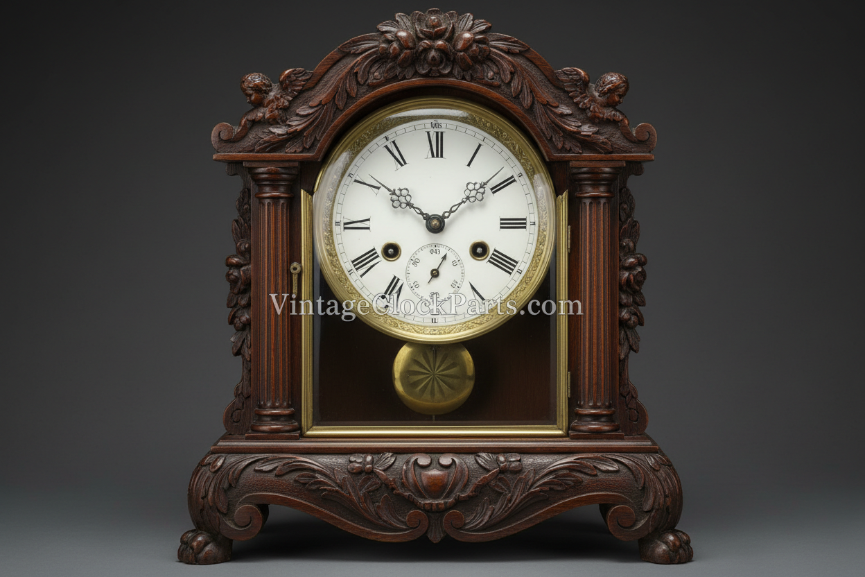 Crutch and Pendulum Leader Problems: Beat Setting, Supplementary Arc, and Pallet Pin Wear in Ansonia Mantel Clocks