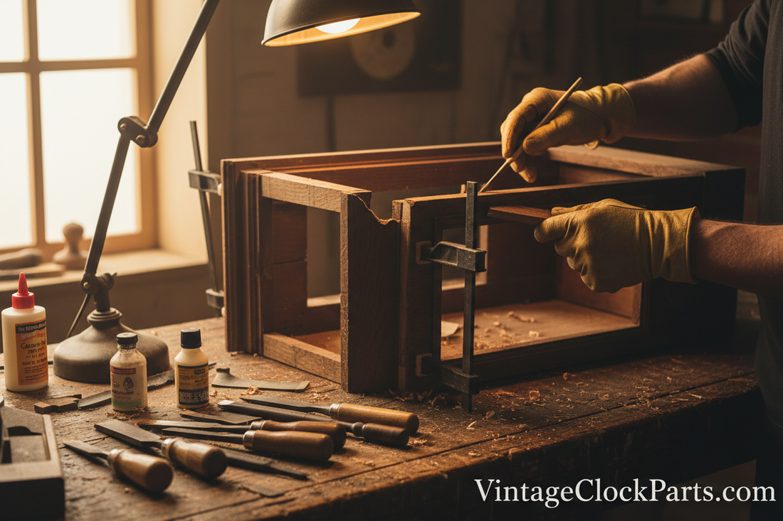Replacing Damaged Veneer Pieces Using Curved Forms
