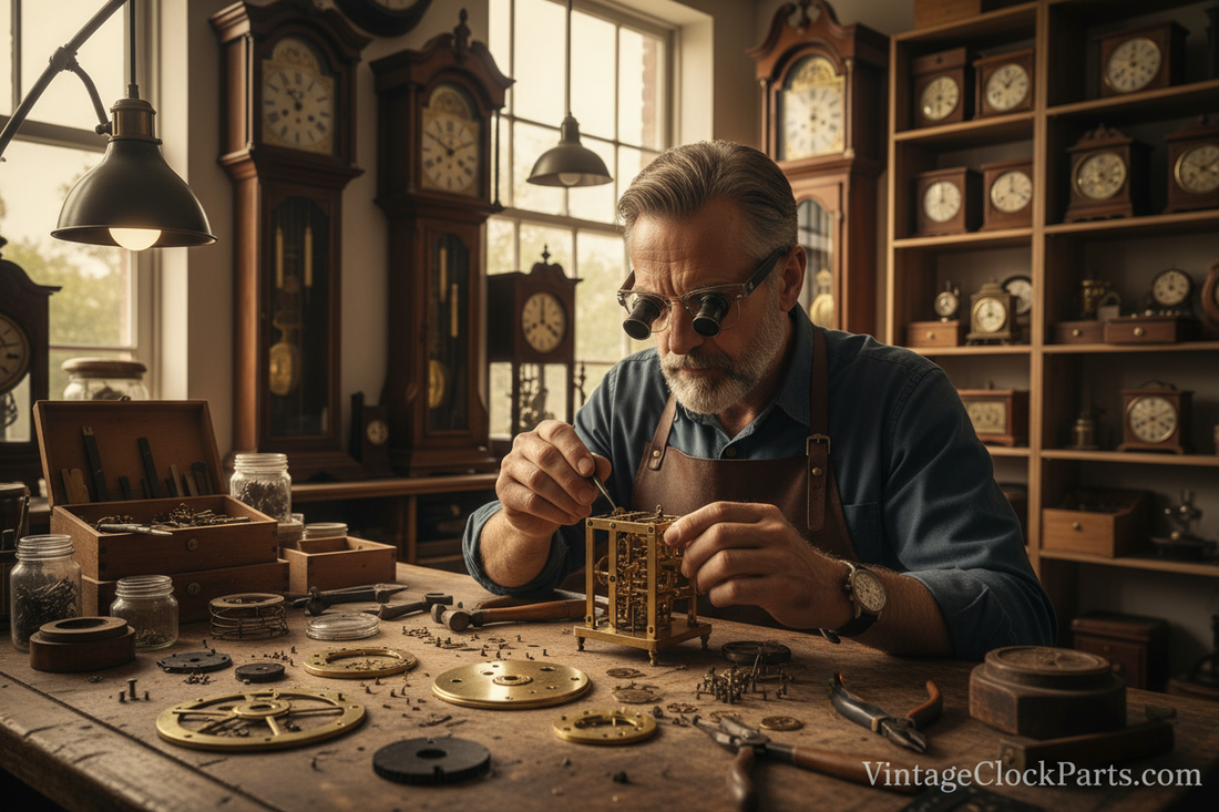 How to Replace a Spring Barrel on a Hermle Clock