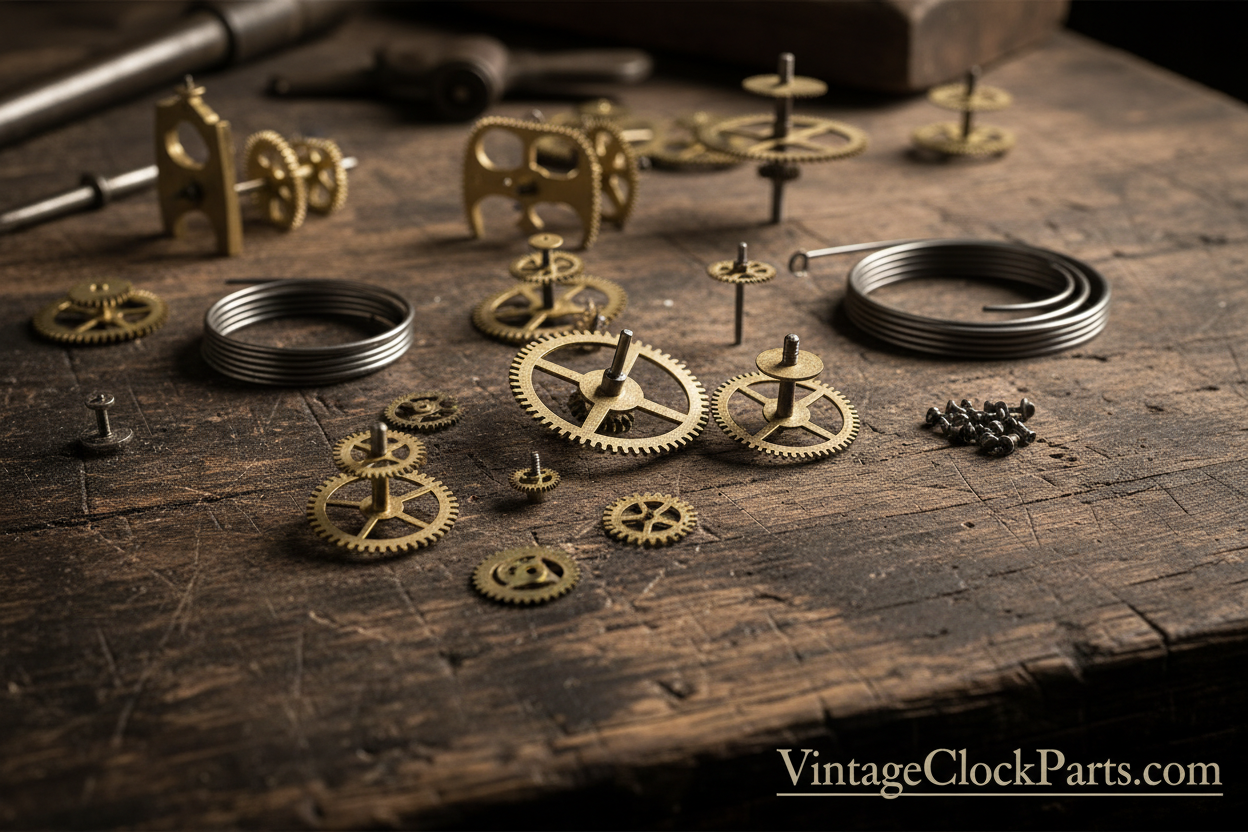 Mastering Clock Movement Parts: Discover the Key Components for Perfect Timekeeping!