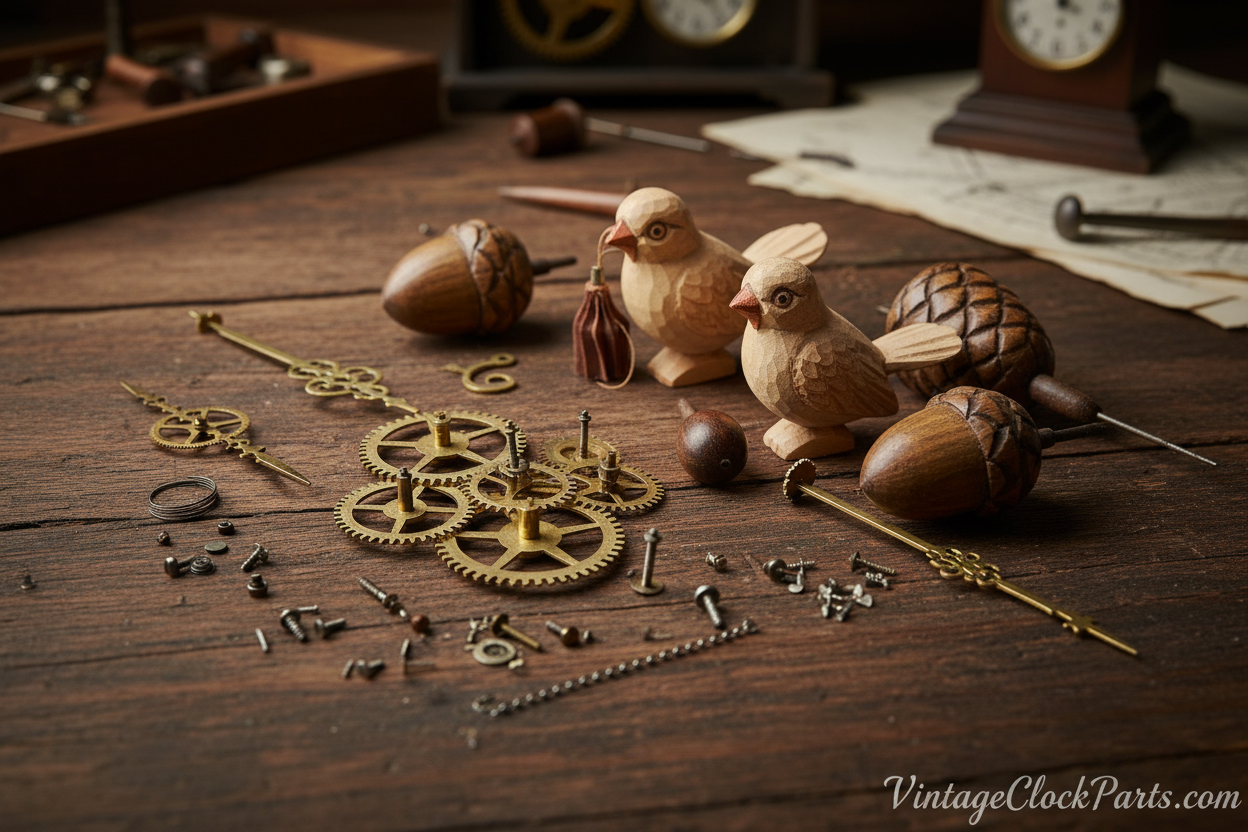 Fixing Chime‑Side Problems on a New 8‑Day Regula Cuckoo Clock Movement — Lift Wires, Bellows, and Cuckoo Bird Timing
