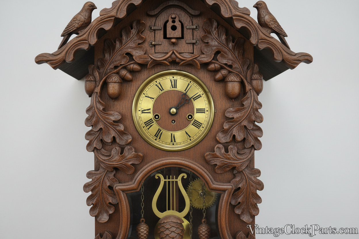Hand-Carved Cuckoo Clock Cases and Cottage Industry Construction