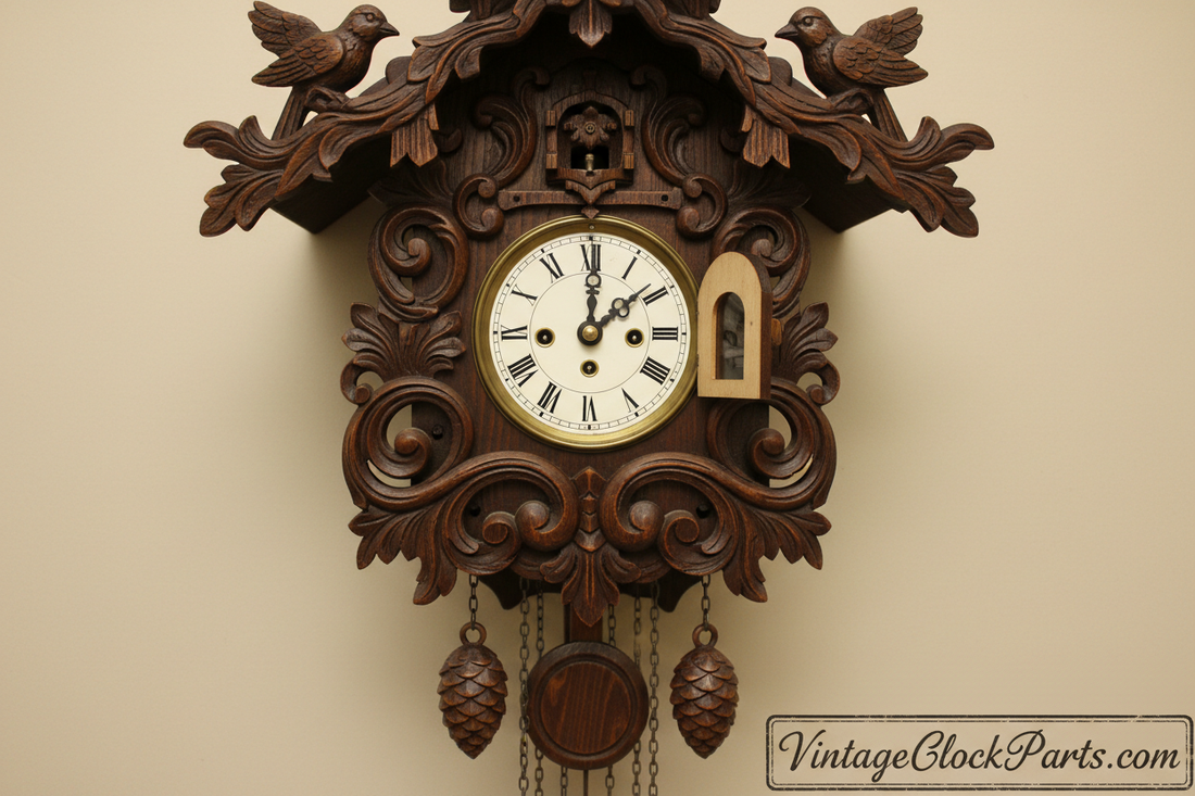 Repairing Broken Cuckoo Clock Leaves & Wood Trim | Glue Guide