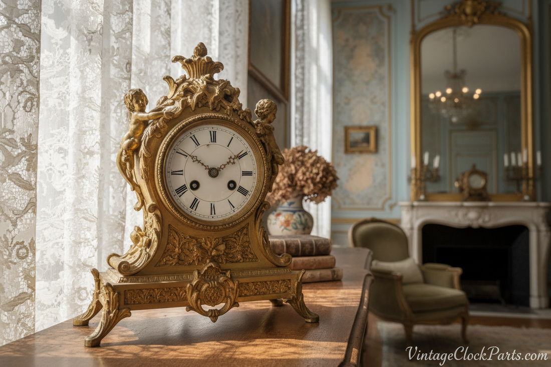 Fixing a French Clock Movement That Turns in the Case