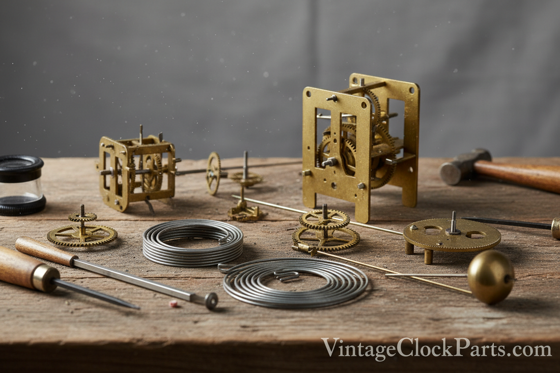Gilbert 8-Day Clock Escapement Power Loss Troubleshooting