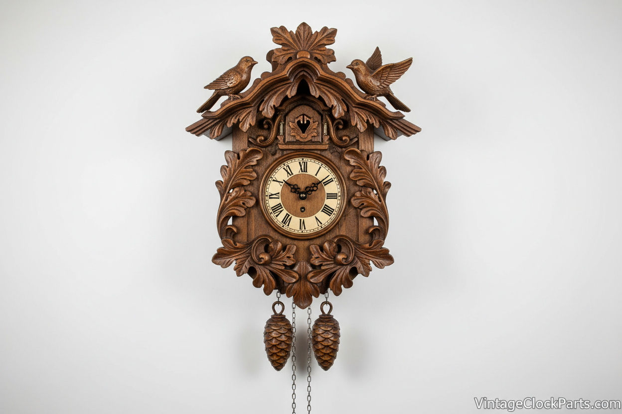 How to Install a New Regula 25 Cuckoo Clock Movement — Alignment, Bellows Setup, and Cuckoo Bird Adjustment
