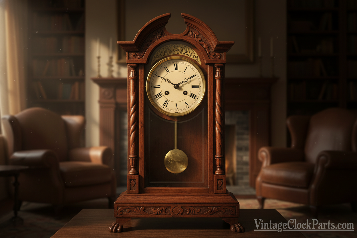 Restoring an Ingraham Adrian Clock Case — Identifying Finish Failure, Crack Patterns, and Safe Repair Options