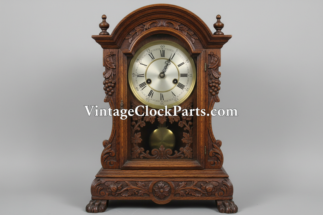 Touching Up Black Japanned Finishes on Mantel Clocks