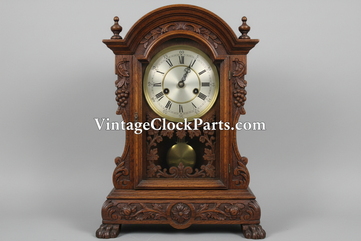 Touching Up Black Japanned Finishes on Mantel Clocks
