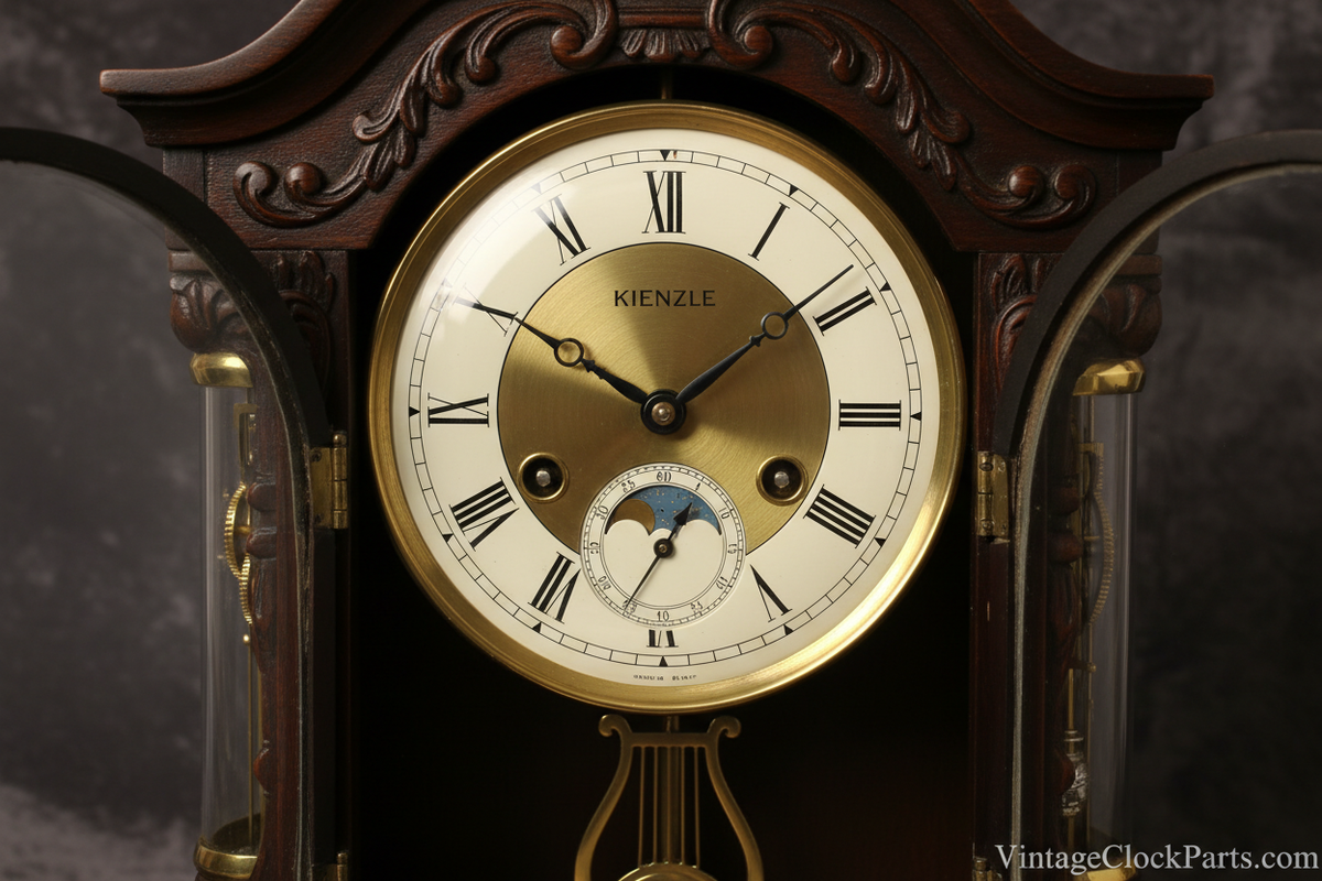 Servicing a 1930s Kienzle Gong‑Strike Mantel Clock — Strike Timing, Gong Hammer Setup, and Movement Behavior
