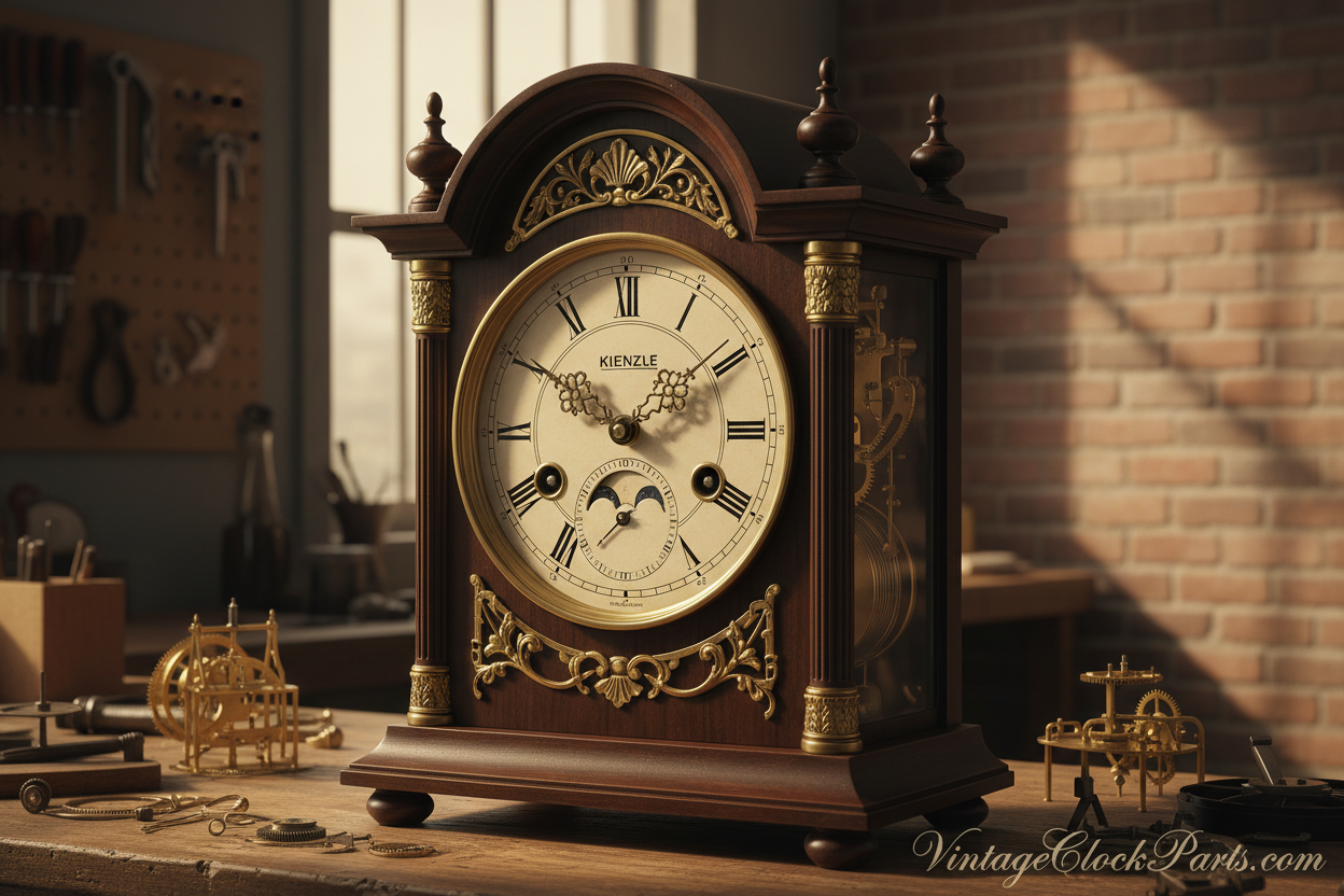 How to Remove and Salvage Decorative Parts from a Schlenker & Kienzle Clock Topper