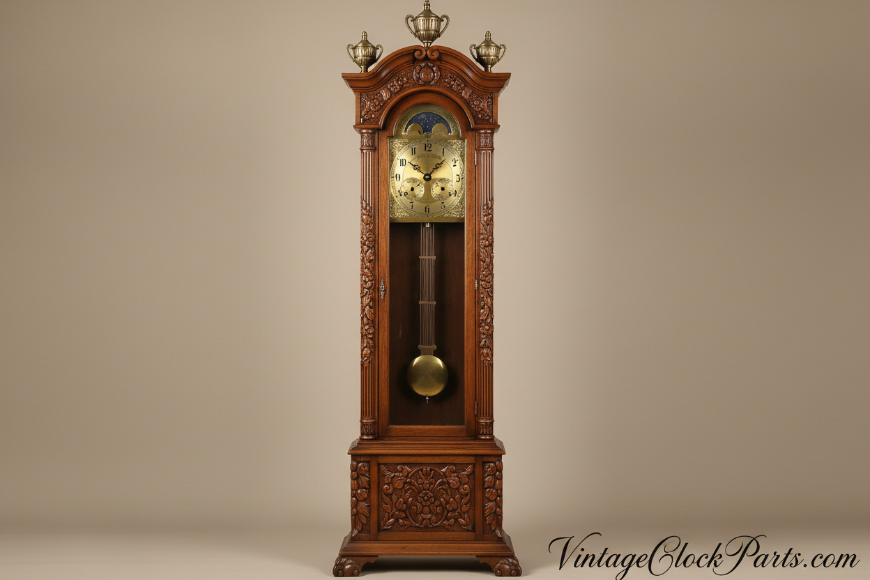 Restoring Traditional Japanned Finishes on Longcase Clocks