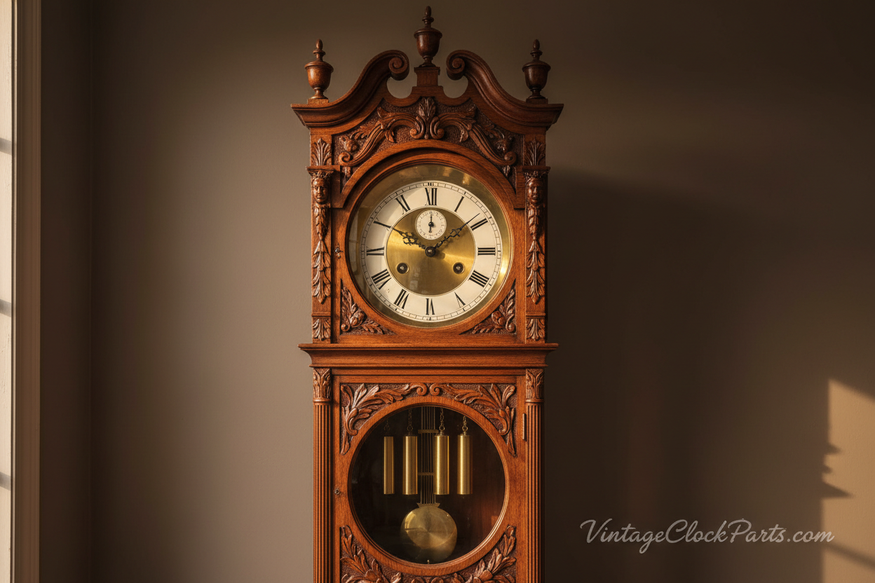 Preserving Old Paper Labels in Clock Cases