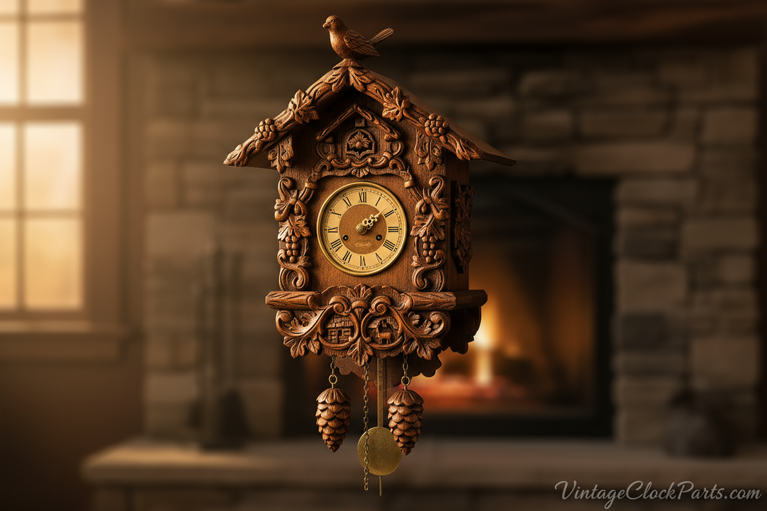 Identifying 30-Hour Versus 8-Day Cuckoo Clock Movements by Counting Wheels