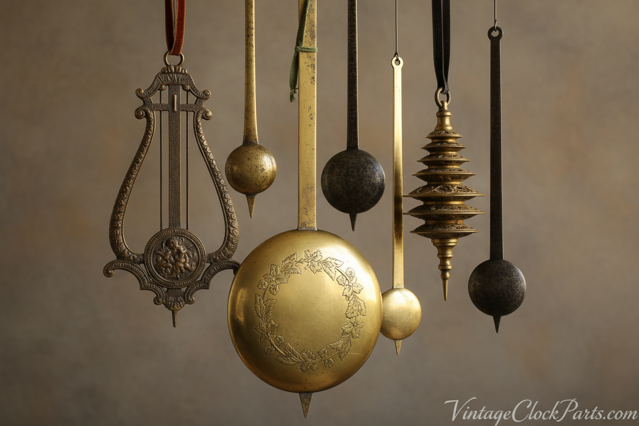 Finding the Right Clock Suspension Spring Has Never Been Easier: A Visual Guide to American 8-Day Movement Parts