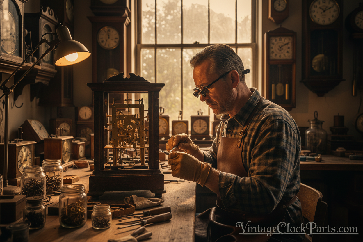 The 1905 Ingraham Black Mantel Clock: Complete Guide to Identification and Restoration