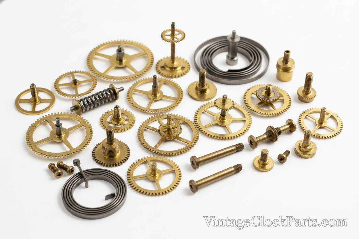 Api Clock Parts Using Ammonia to Age New Brass Clock Reproduction Parts: Techniques and ...
