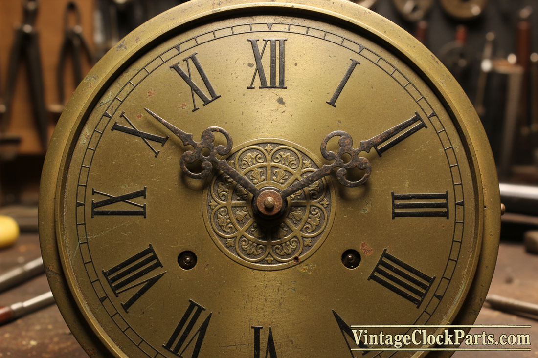 Restoring and Preserving Columns on a Sessions Baldwin Black Mantel Clock