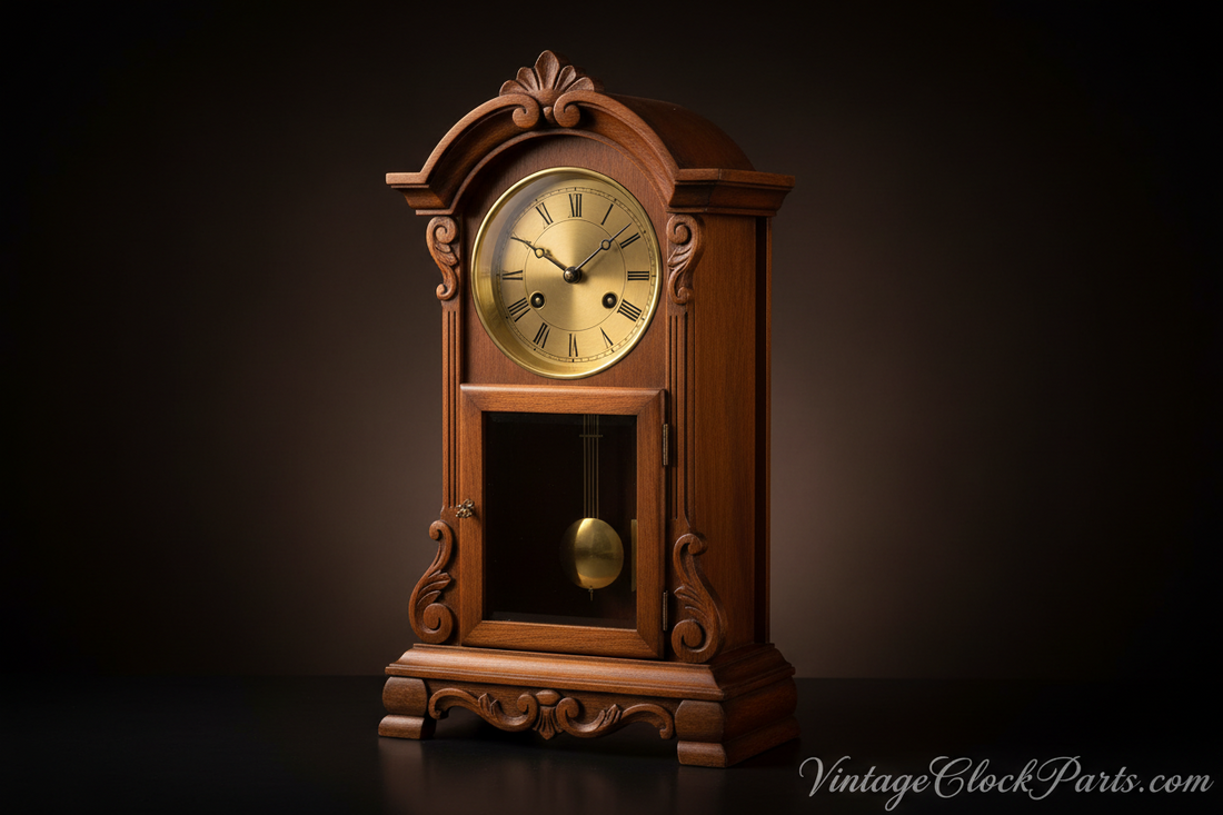 Sessions Tambour Bim-Bam Clock Overhaul: Click Rivet Repair, Bushing, and Strike Train Diagnosis