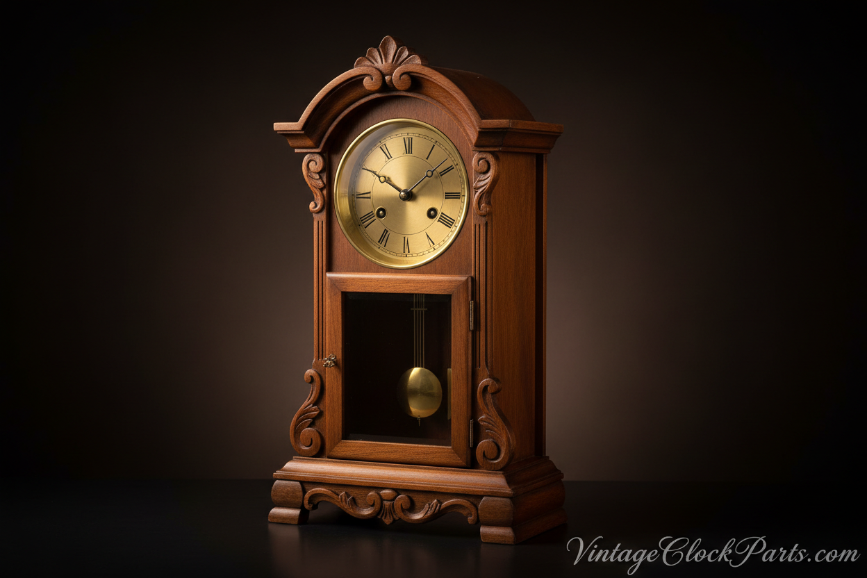 Sessions Tambour Bim-Bam Clock Overhaul: Click Rivet Repair, Bushing, and Strike Train Diagnosis