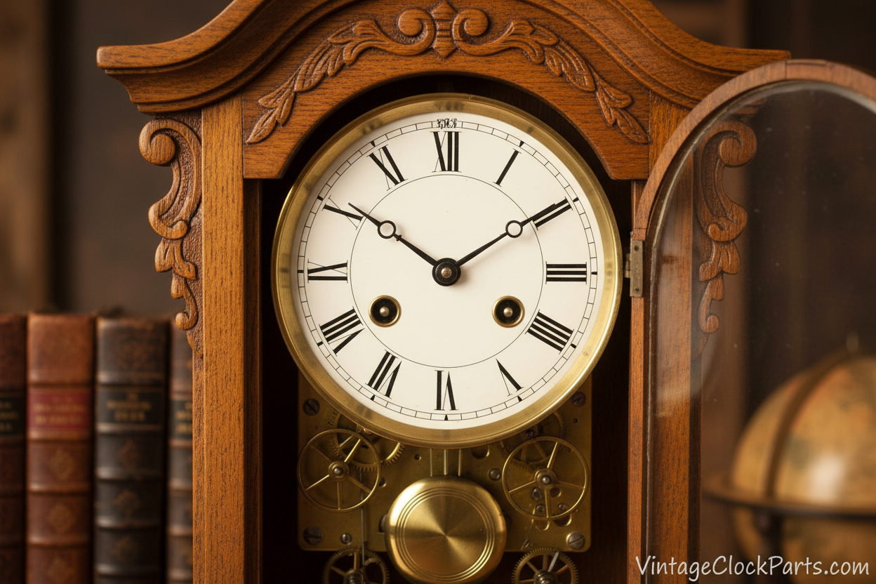 Restoring an 1898 Gustav Becker Vienna Regulator Case — Structural Repairs, Finish Work, and Movement Protection
