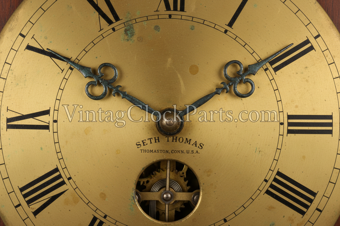 Restoring an 1800s Seth Thomas Clock — Movement Wear, Pendulum Setup, and Dial Preservation