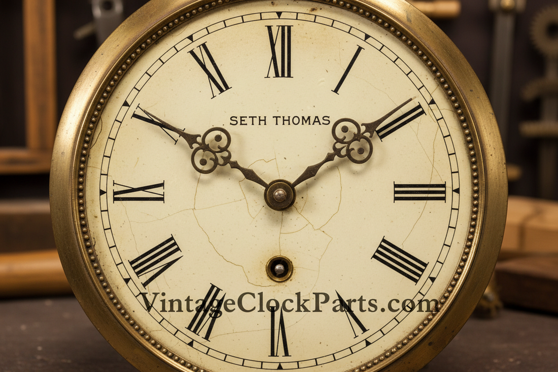 Repairing Porcelain and Enamel Clock Dials: Chips, Cracks, and Winding Hole Damage