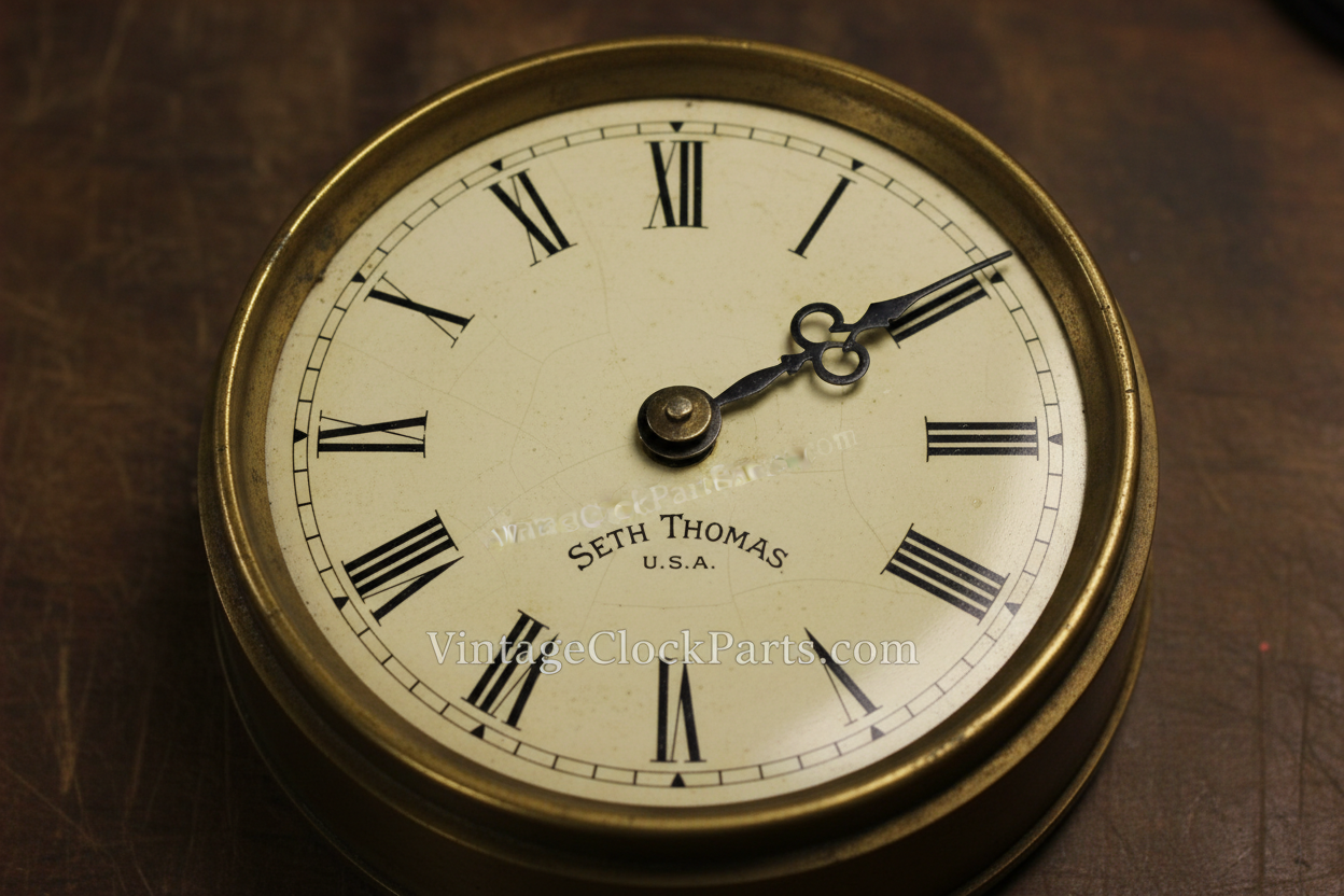 Setting Up the Alarm Mechanism in a Seth Thomas Clock — Lever Positioning, Alarm Disc Timing, and Power Control