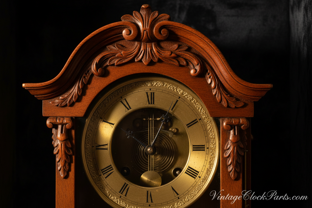 Repairing a Broken Clock Crutch Wire: Stub Removal, Peening, and Pendulum Wobble Diagnosis