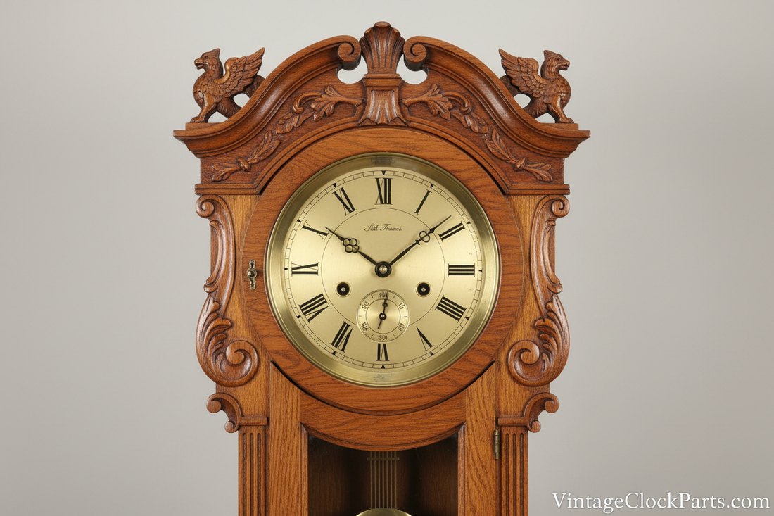 Repair of a Seth Thomas Electric Chime Clock c. 1950: Expert Restoration Techniques and Common Issues