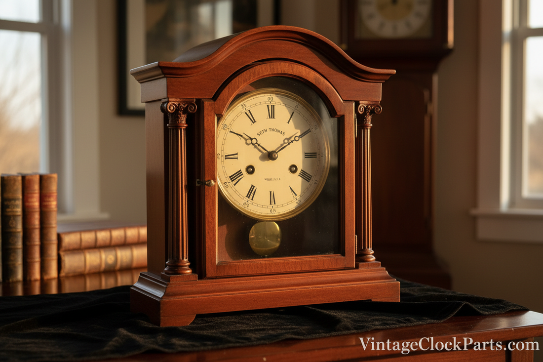 Antique 1913-1917 Seth Thomas "Prospect" Model Mantel Clock Parts and Restoration Guide