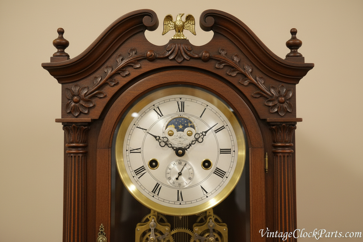 How to Disassemble a Hamburg American Clock Movement Safely — Plate Separation, Power Control, and Train Protection