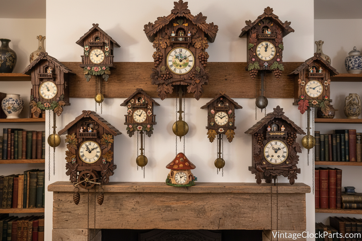 Cuckoo Clock Sparking Issues: Regula 25 Movement & Bellows Repair