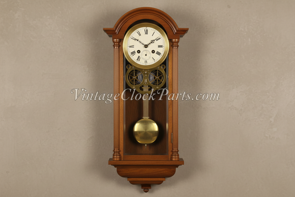 How to Replace or Rebuild the Hidden Pivot Hinge on a Serpentine Vienna Regulator Clock
