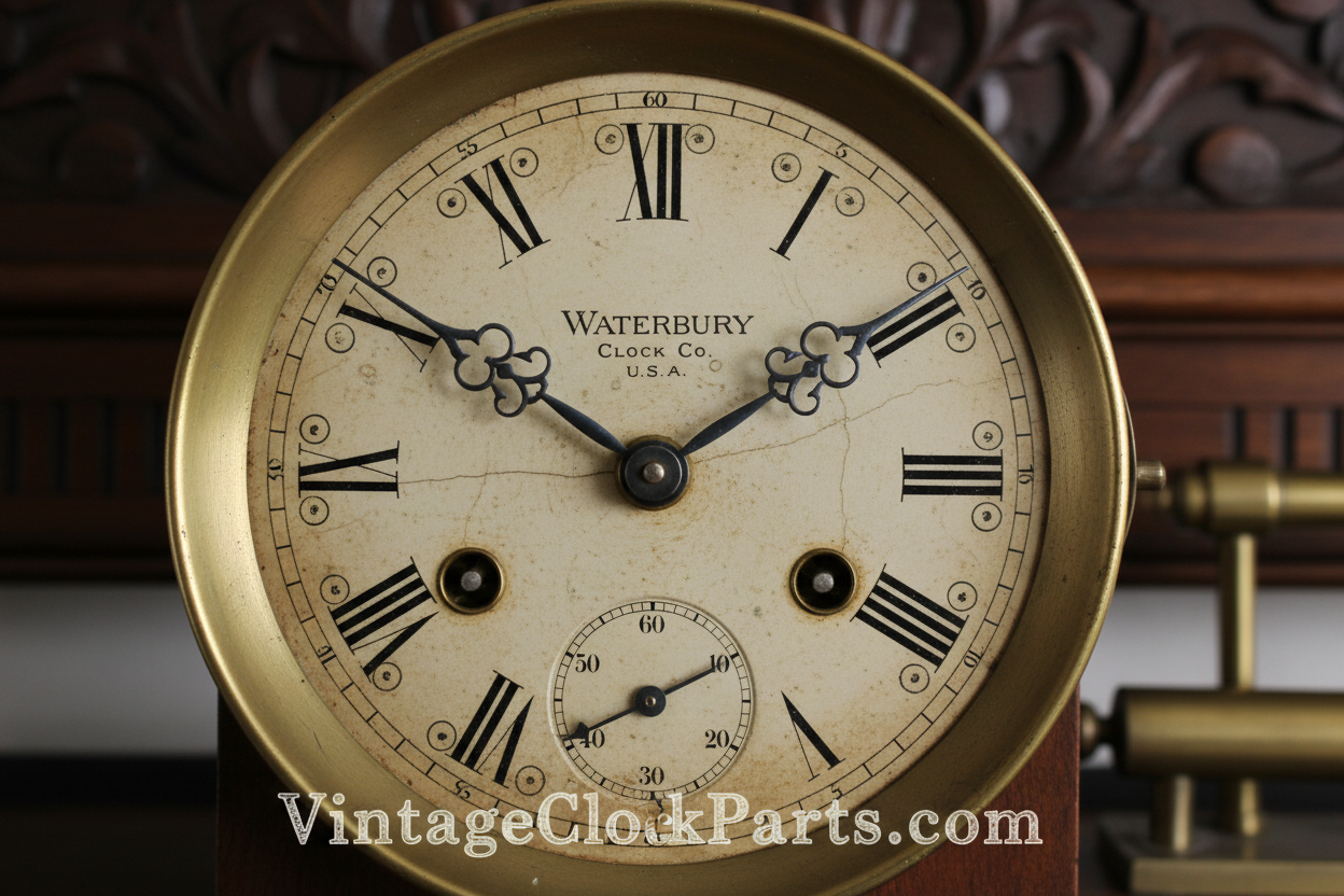 Applying Gold Highlights to Clock Case Carvings