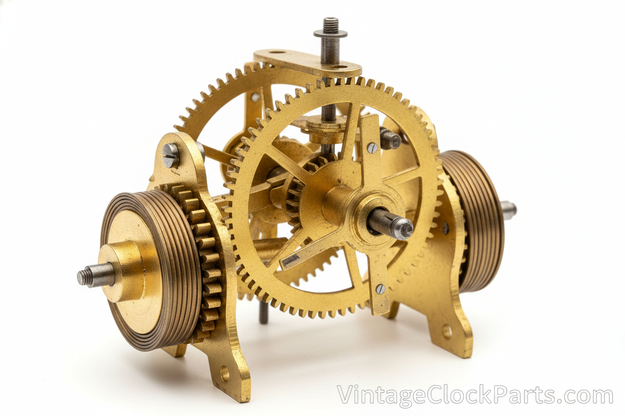 Shop Original Clock Movement Strike Side Main Wheels at ...
