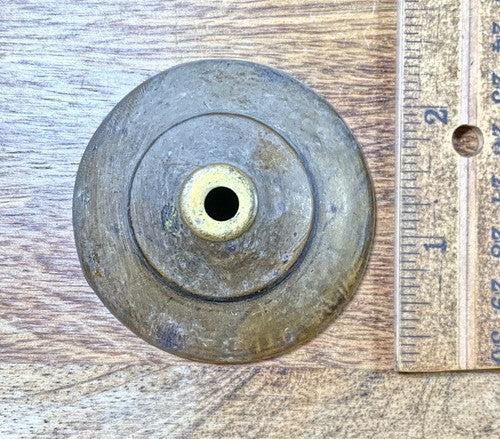 Old Wall Clock Gong Base Cover (59.37mm Dia, 5.89mm Inner Dia) (KD404)