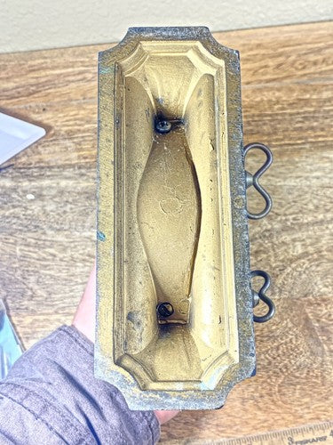 Running Art Deco 8 Day Alarm Clock "The National Call" Vintage US Made  (K9921)
