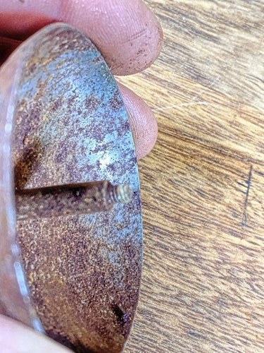 Ingraham (Stamped 11 20) Clock Verge (See Pics To ID Mvmt) (KD1105)