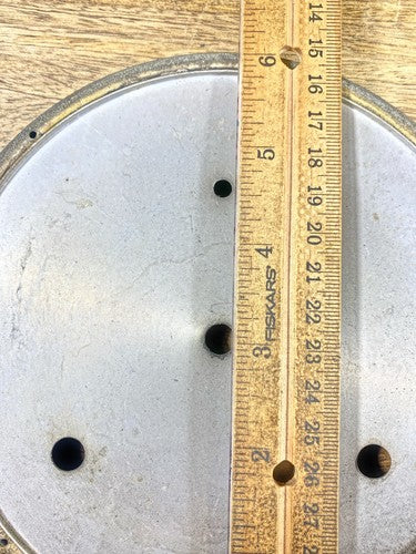 Antique Clock Dial (6.17 Inch Dia) W/ Bezel (No Glass)     (KD1340)