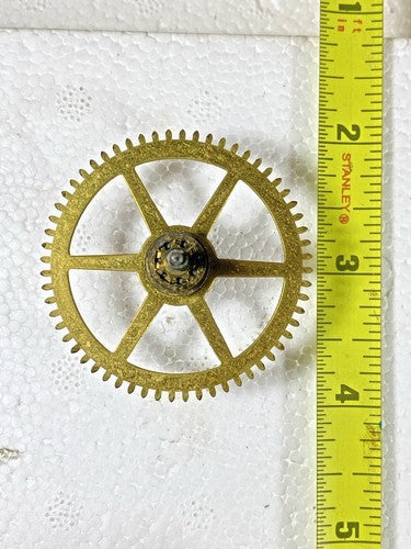 New Haven Clock Movement Strike Side 2nd Wheel  (See Pics to ID Mvmt)   (KD1214)