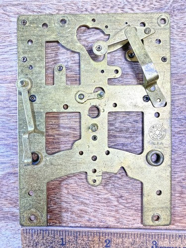 New Haven Clock Movement Front Plate (Pivots Look Good) (KD2208)