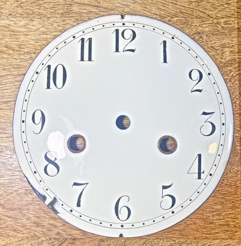 Old 144.7mm Dia Hamburg American (HAC) Clock Porcelain Dial Pan   (KD578)