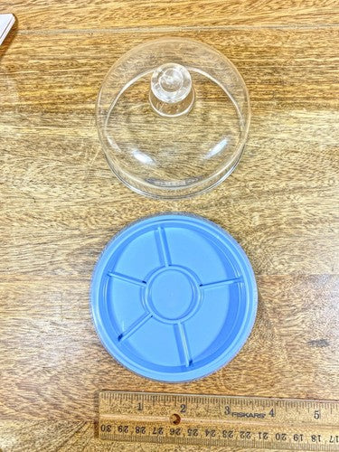 Clock Parts Tray with Dust Cover and Compartments (K9919)