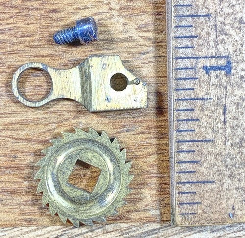 Japy Freres Clock Movement Click Wheel Assembly      (KD491)
