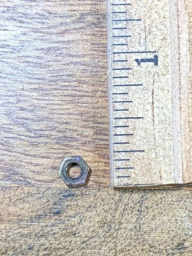 Waterbury Clock Movement Nut (See Pics to ID Mvmt) (K8324)
