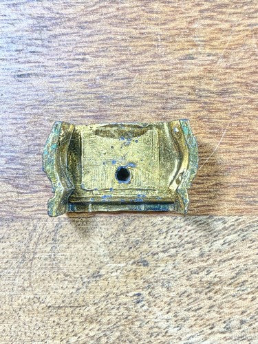 Mantel Clock Square Column Top / Capital - Vintage Clock Parts K9814